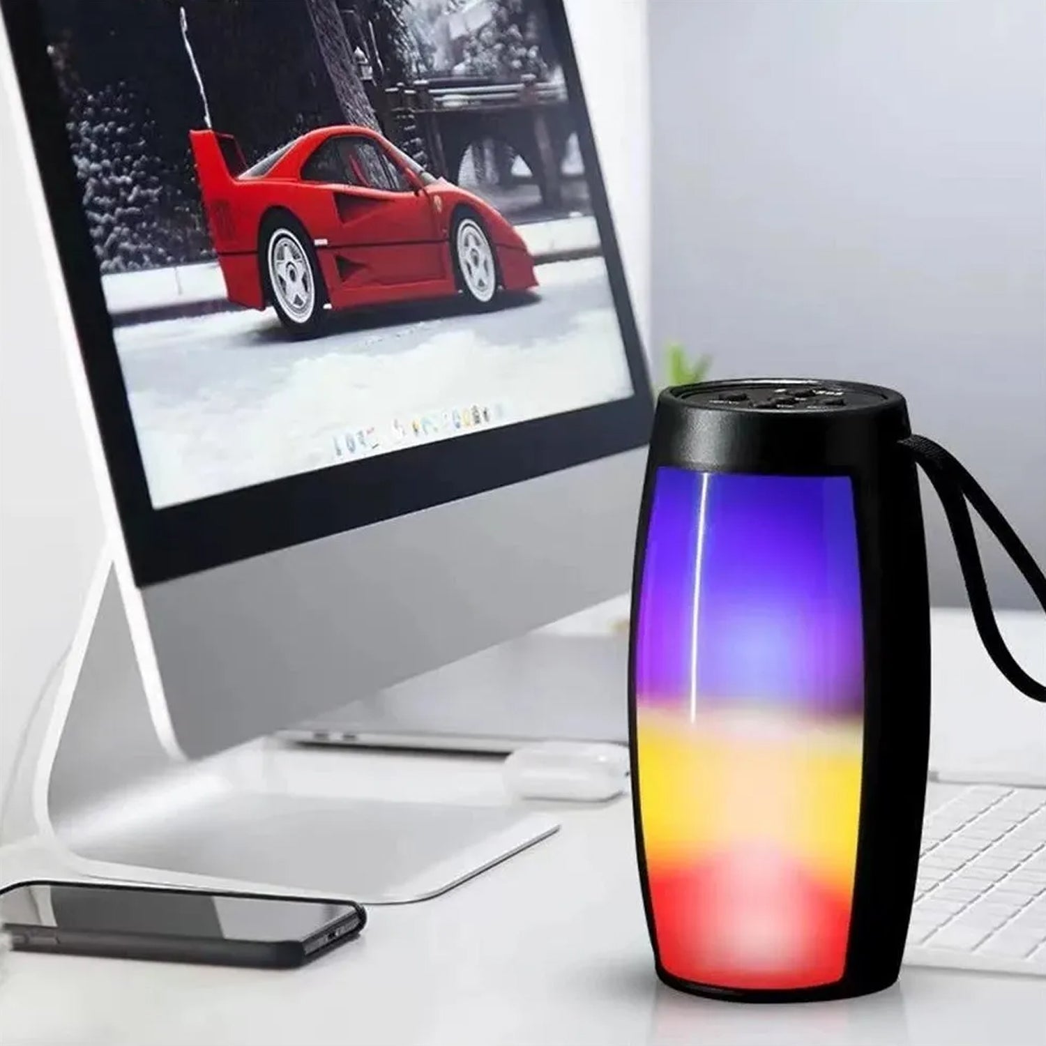 6063 Wireless Bluetooth Speaker Disco light Speaker For Traveling , Party , Home & Office Use Best Speaker DeoDap 6063 Wireless Bluetooth Speaker Disco light Speaker For Traveling , Party , Home & Office Use Best Speaker DeoDap